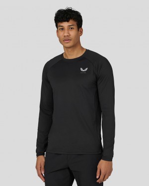 Castore Active Performance Long Sleeve T-Shirt Black | 20YZLFPSE