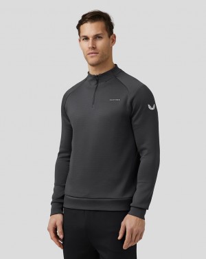 Castore Aeroscuba 1/4 Zip Gunmetal | 41LXDAMPO