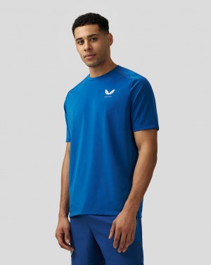 Castore Apex Aeromesh T-Shirt Blue | 68HITBYQA