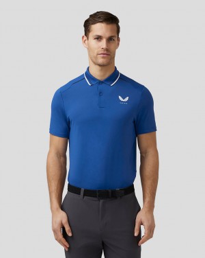 Castore Golf Tech Polo Royal Blue | 71VSATPHK