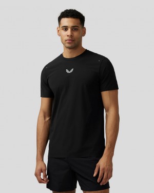 Castore Zone Ventilation Training T-Shirt Black | 94ZCRVFXW