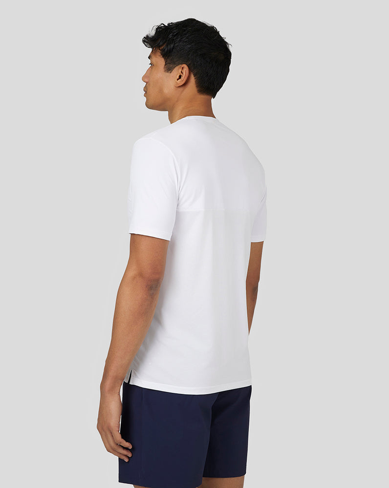 Castore Active Short Sleeve Performance T-Shirt White | 45QPIJDCN