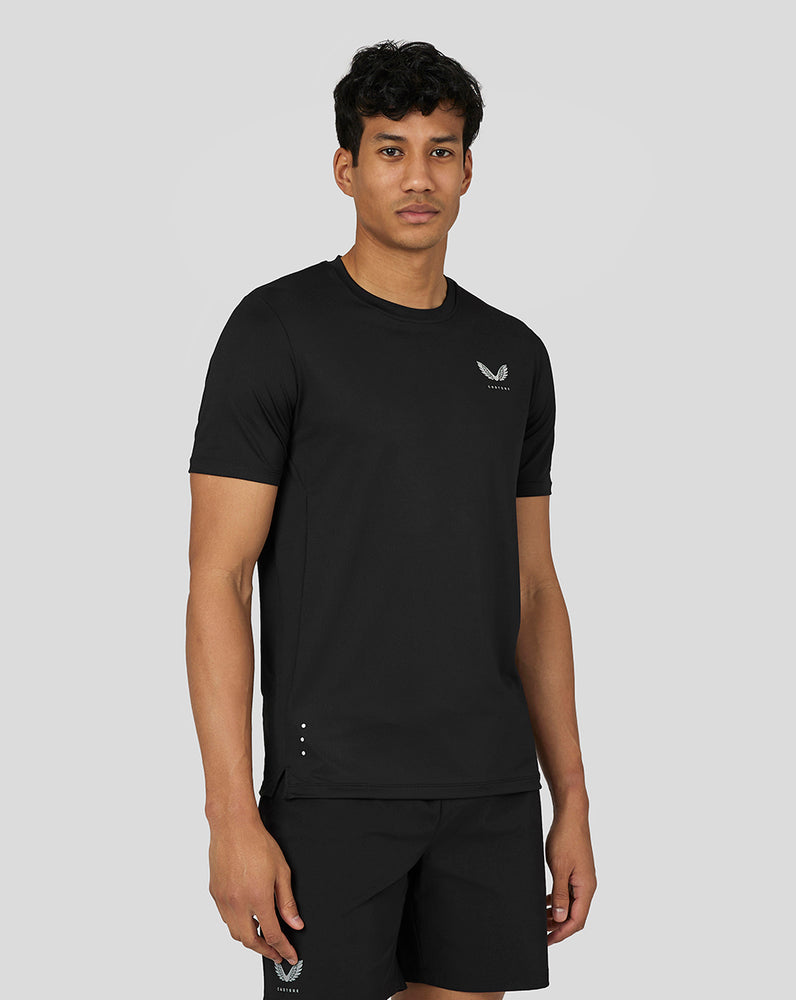 Castore Active Short Sleeve Performance T-Shirt Black | 19NOTDYVZ