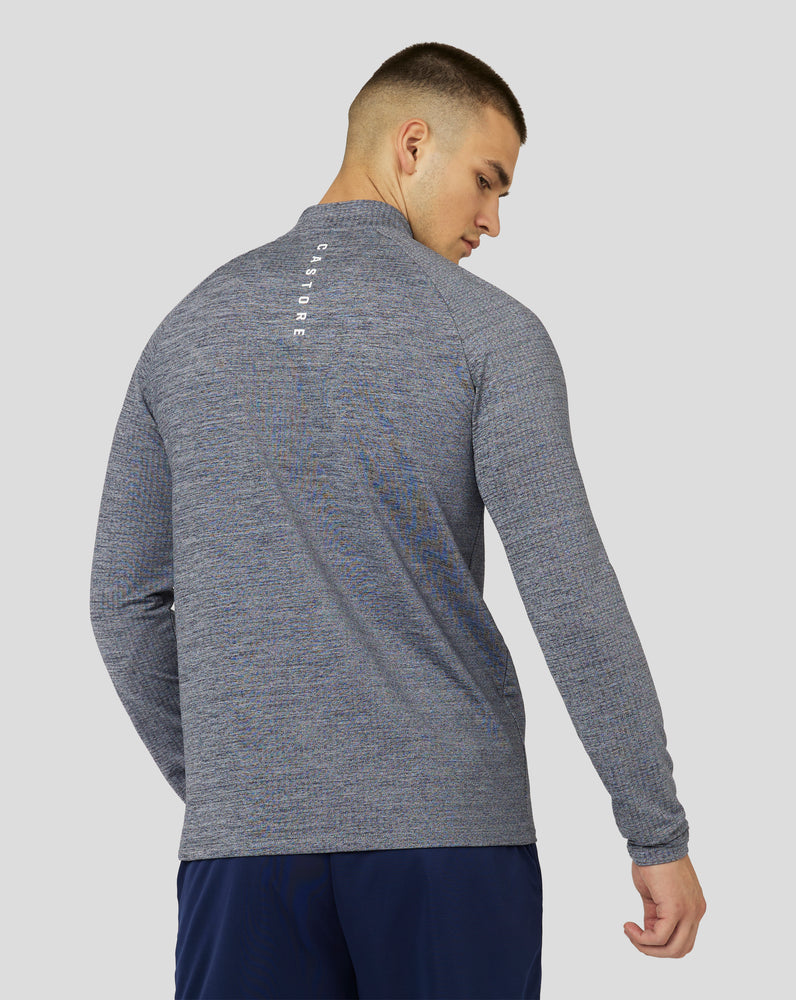 Castore Adapt Long Sleeve Standard Quarter Zip Top Navy | 24ZHTGIEP