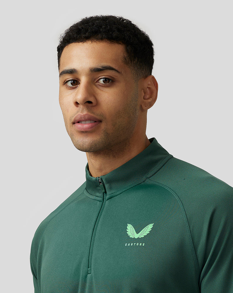 Castore Adapt Quarter Zip Top Green | 35SNZXWYU