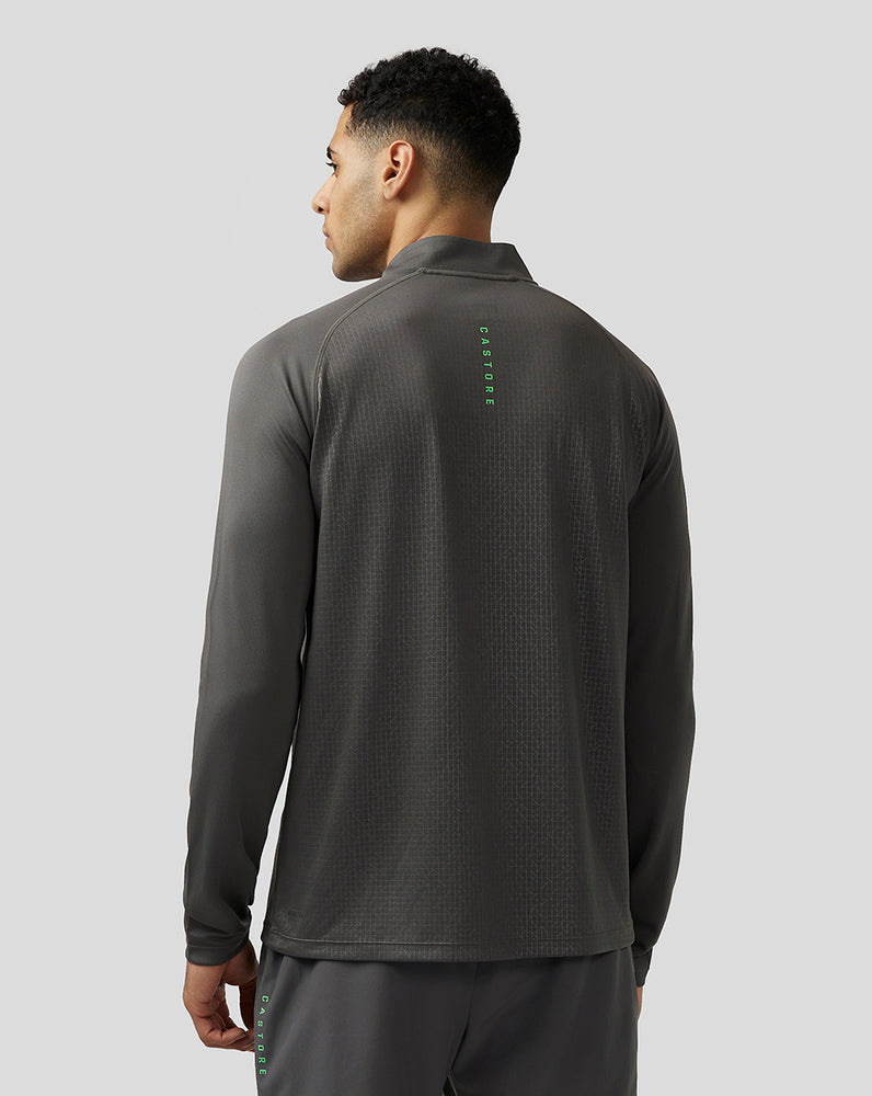 Castore Adapt Quarter Zip Top Gunmetal | 52VCHYAMB