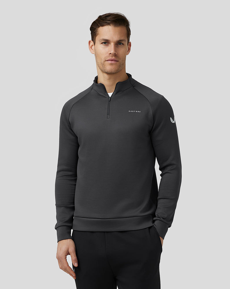 Castore Aeroscuba 1/4 Zip Gunmetal | 42QWTHIRD