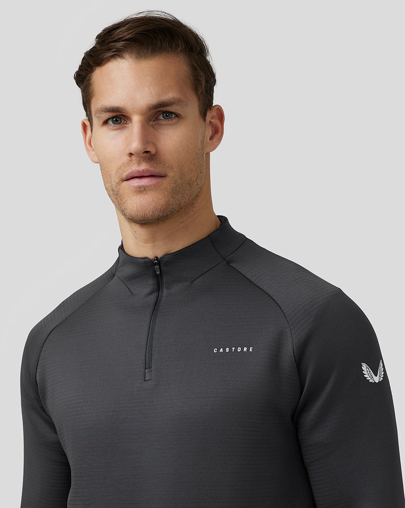 Castore Aeroscuba 1/4 Zip Gunmetal | 42QWTHIRD