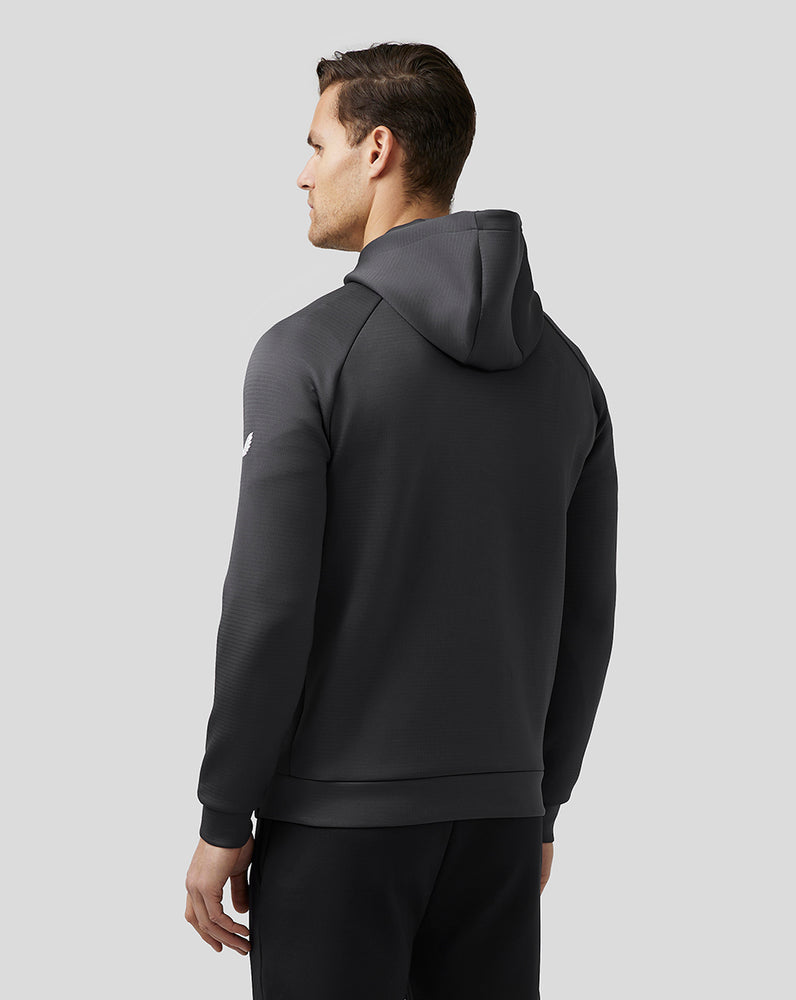 Castore Aeroscuba Zip-Through Hoodie Gunmetal | 27NPEOLRK