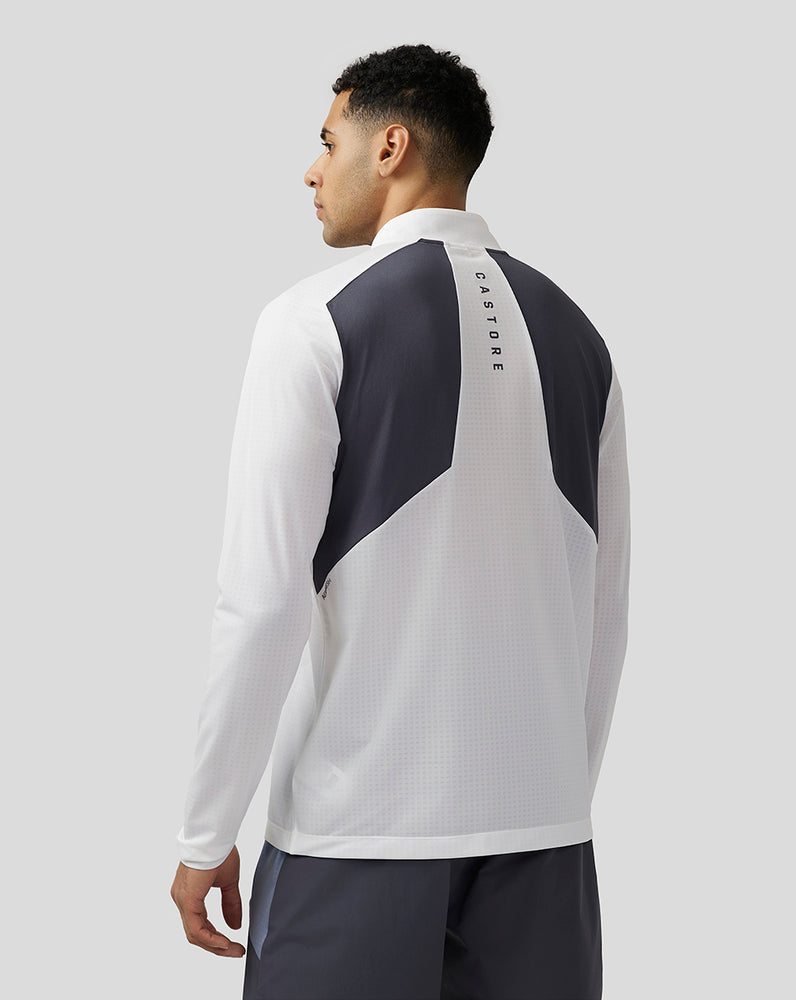 Castore Apex Aeromesh Quarter Zip White | 18RWGQHJO