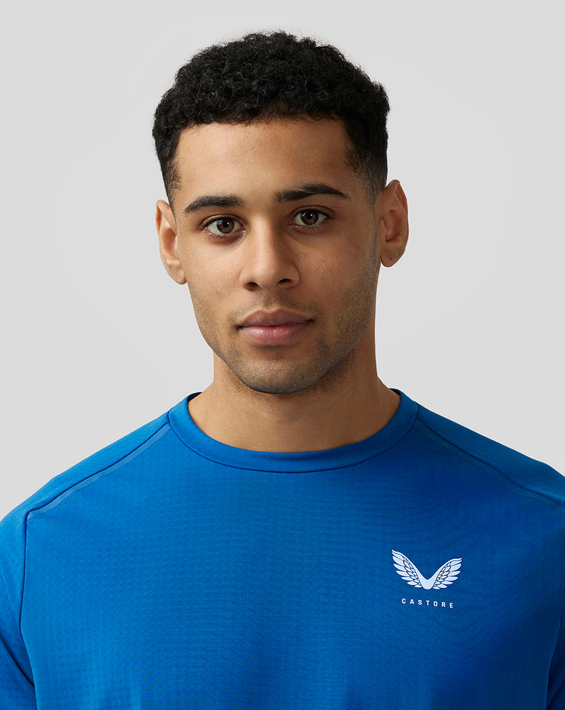 Castore Apex Aeromesh T-Shirt Blue | 68HITBYQA