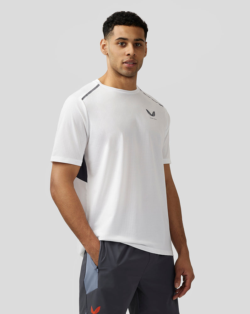 Castore Apex Aeromesh T-Shirt White | 10LEVMUNY