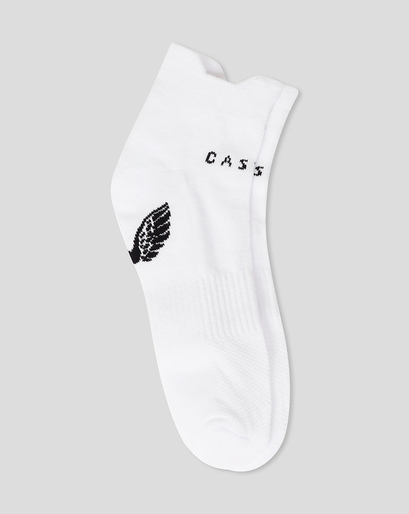 Castore Cushioned Ankle Socks 3 Pack White | 97EQSLIWV