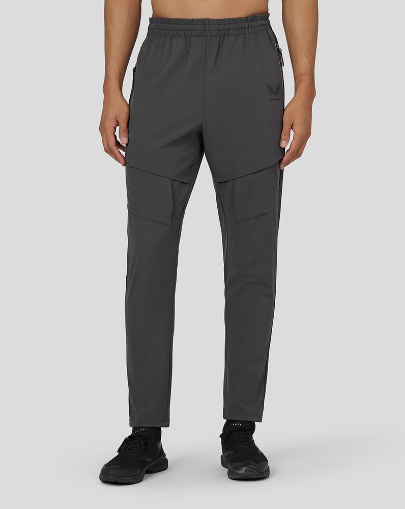 Castore Flex Woven Cargo Joggers Gunmetal | 02ROLIWDE