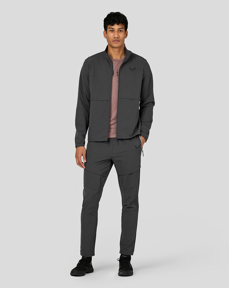 Castore Flex Woven Jacket Gunmetal | 63PARNUOF