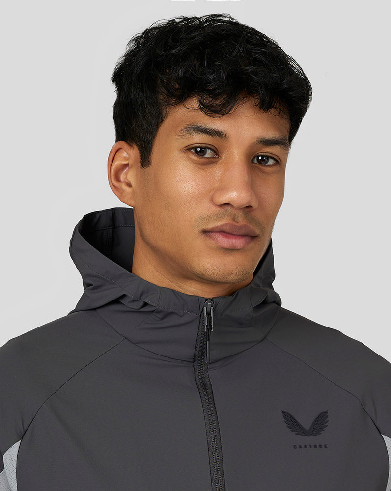 Castore Flex Woven Jacket Gunmetal | 94RFLUJNT