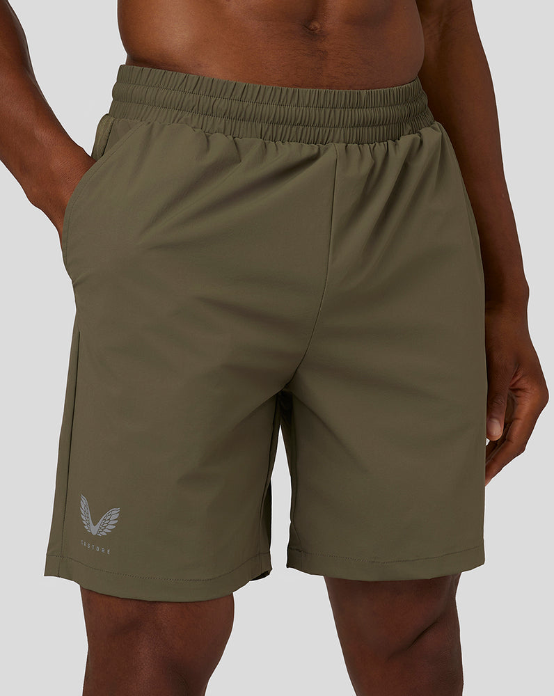 Castore Flow Breathable Woven Shorts Olive | 09GPHIWSL