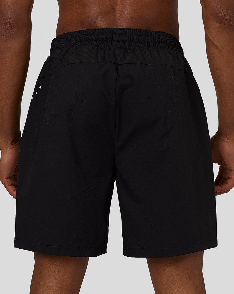 Castore Flow Lightweight Woven Shorts Black/Bright Green | 28UBXPVTH