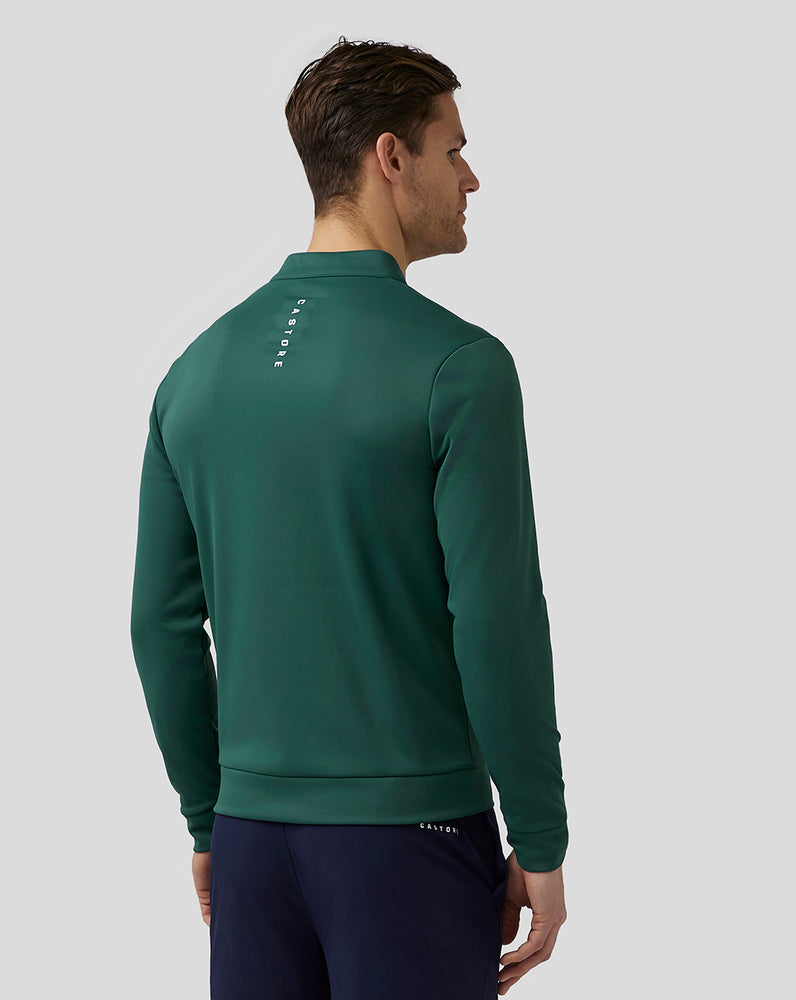 Castore Golf Club Classic Quarter Zip Top Green | 34IEZUJBP