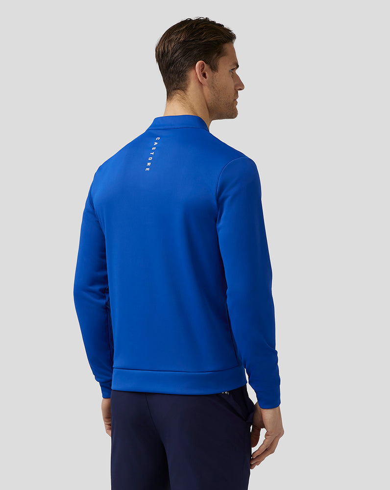 Castore Golf Club Classic Quarter Zip Top Royal Blue | 93FUPZCYW