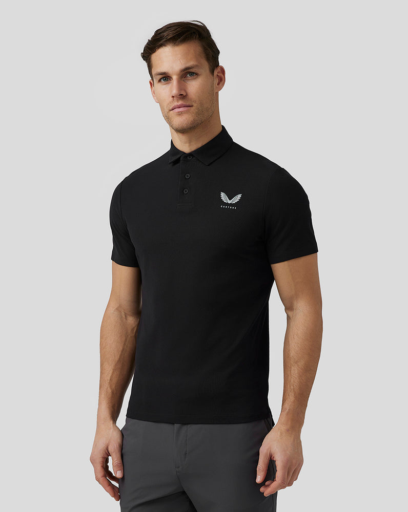 Castore Golf Essential Polo Black | 01IAUJCNG