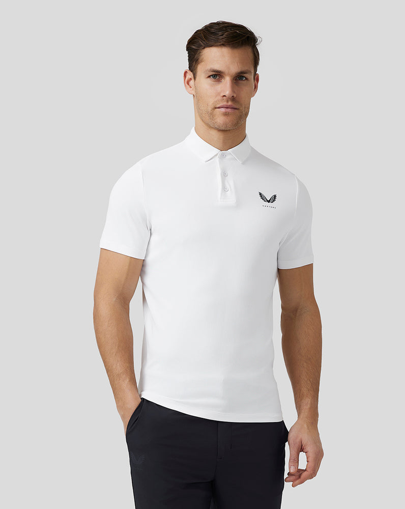 Castore Golf Essential Polo White | 43DUJYPFO