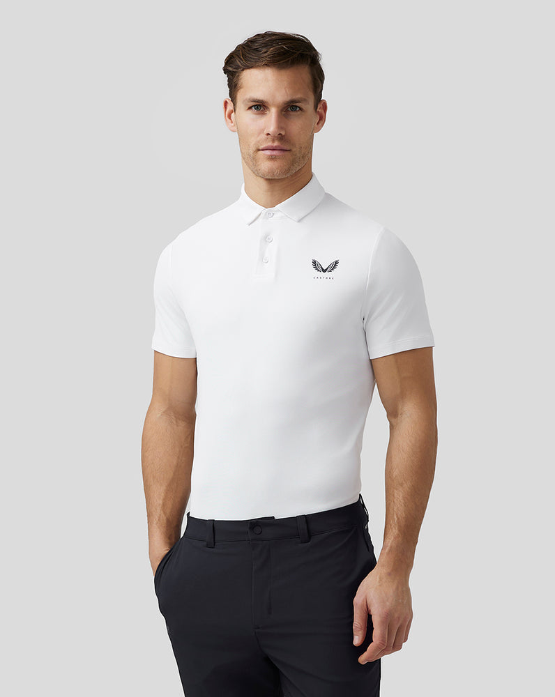 Castore Golf Essential Polo White | 43DUJYPFO