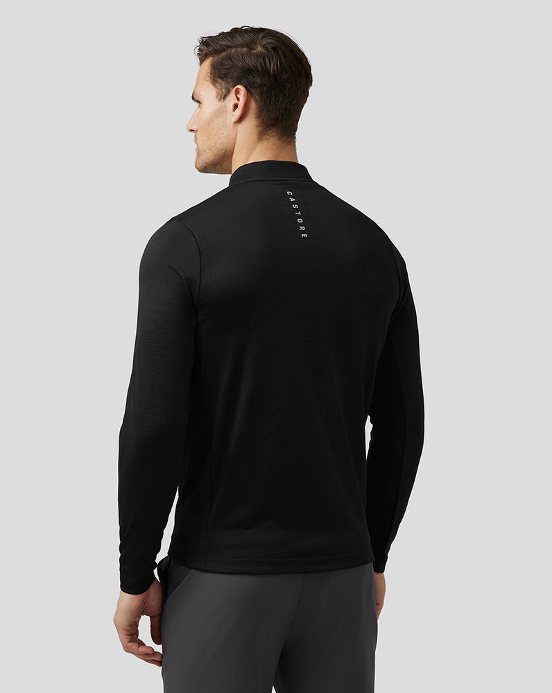 Castore Golf Pinnacle Tech Half Zip Top Black | 52YWJLAID