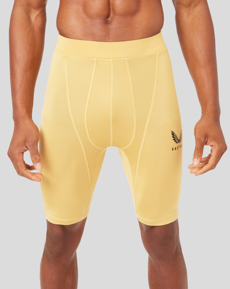 Castore Honey Gold Baselayer Shorts | 48TBCPVZS