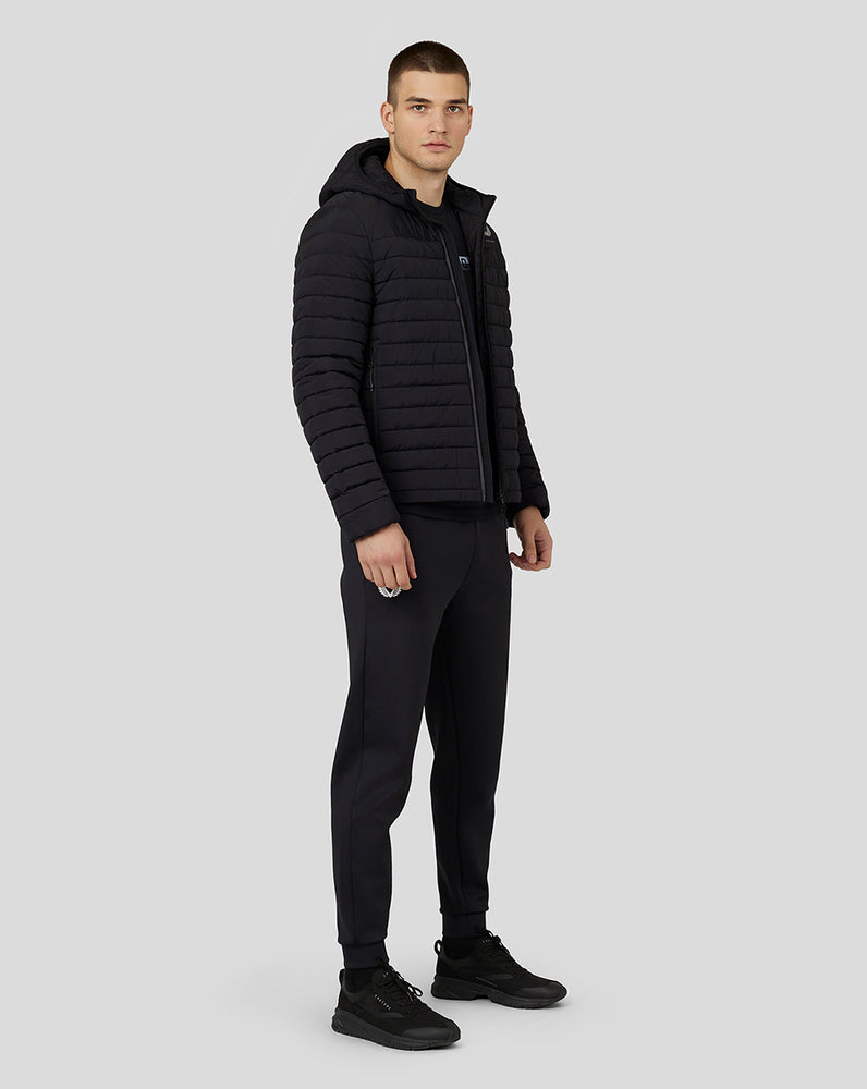 Castore Hooded Puffer Jacket Black | 37NGQTFMW