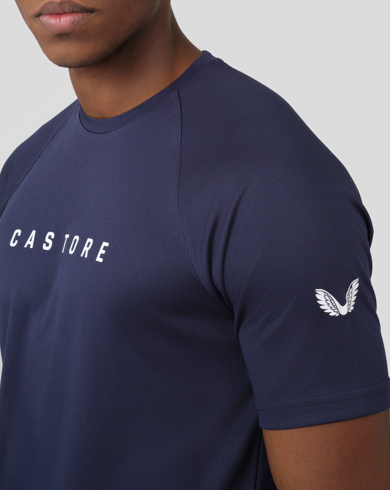 Castore Peacoat Short Sleeve Raglan T-Shirt | 54SBYVCMW