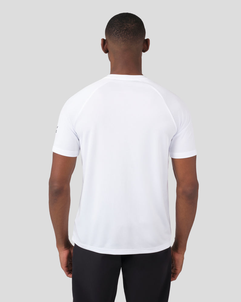 Castore Short Sleeve Raglan T-Shirt White | 52RZUFCPD