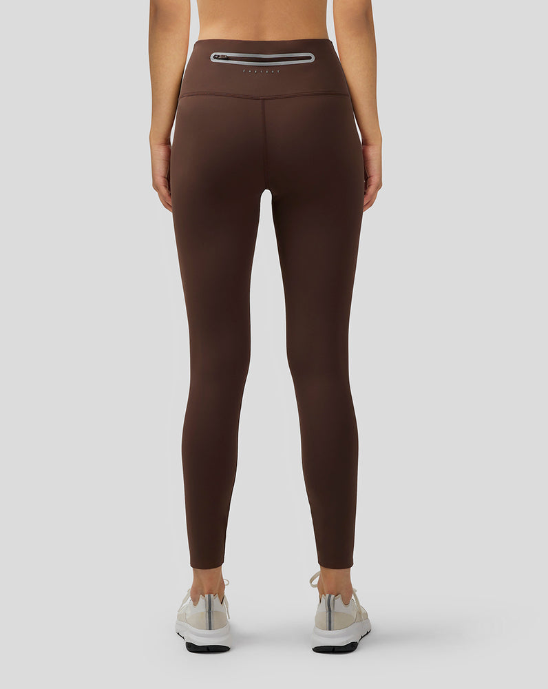 Castore Zone Breathable Performance Leggings Brown | 75RWLGCPM