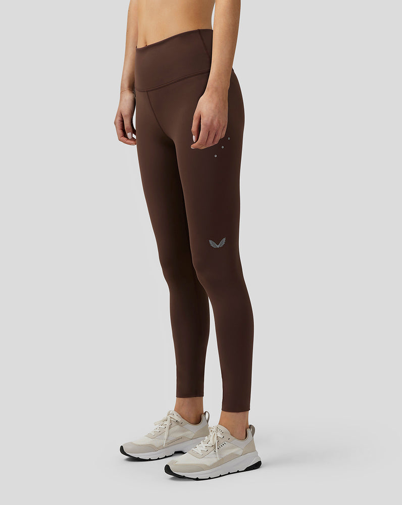 Castore Zone Breathable Performance Leggings Brown | 75RWLGCPM