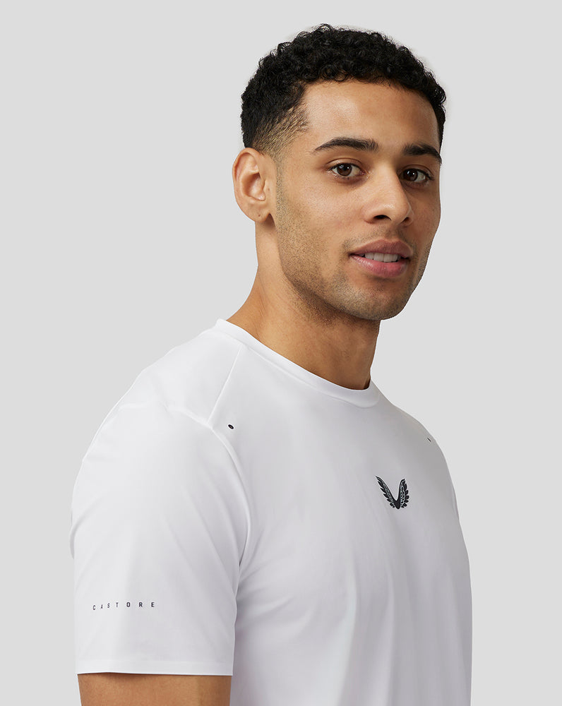 Castore Zone Ventilated Training T-Shirt White | 91YVPBXDH