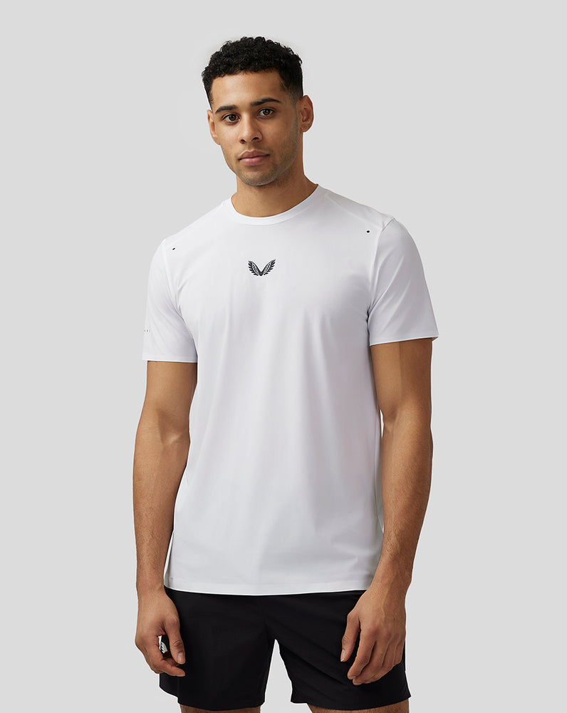 Castore Zone Ventilated Training T-Shirt White | 91YVPBXDH