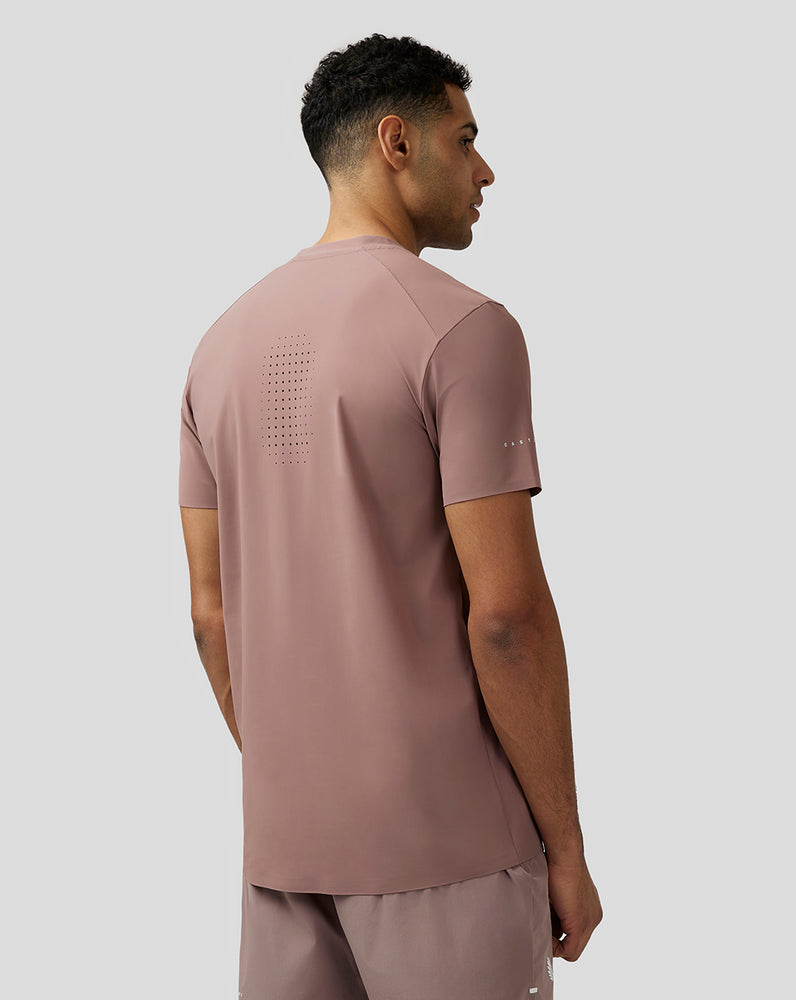 Castore Zone Ventilation Training T-Shirt Peach Clay | 14QBYZMCL