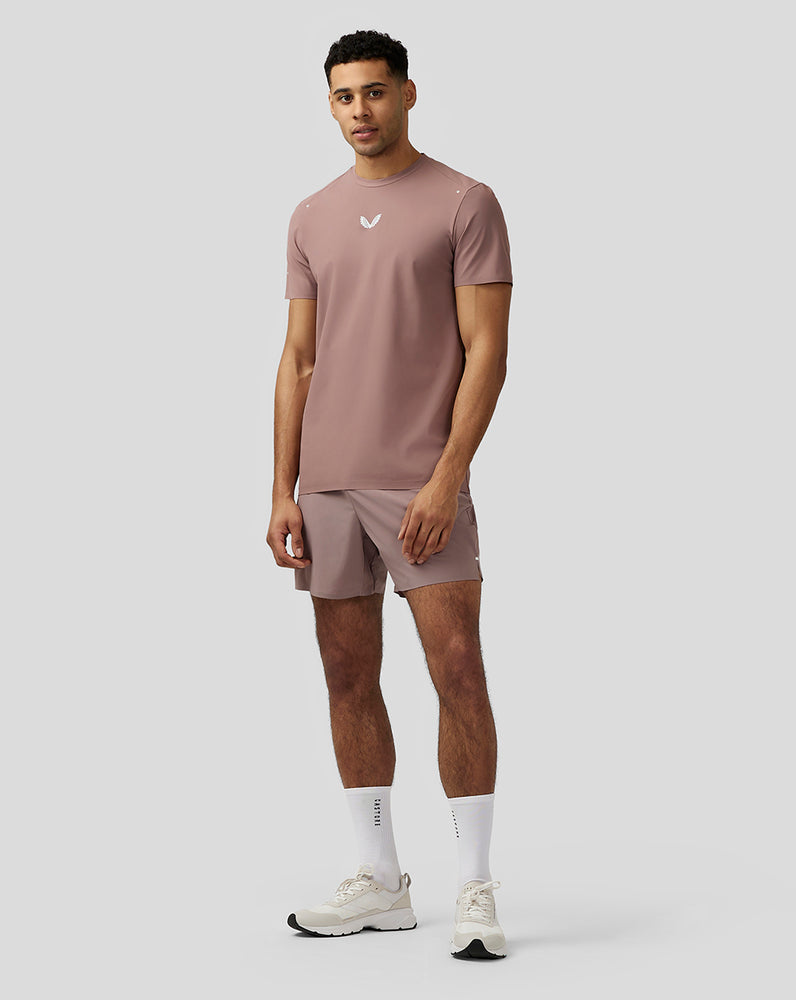 Castore Zone Ventilation Training T-Shirt Peach Clay | 14QBYZMCL