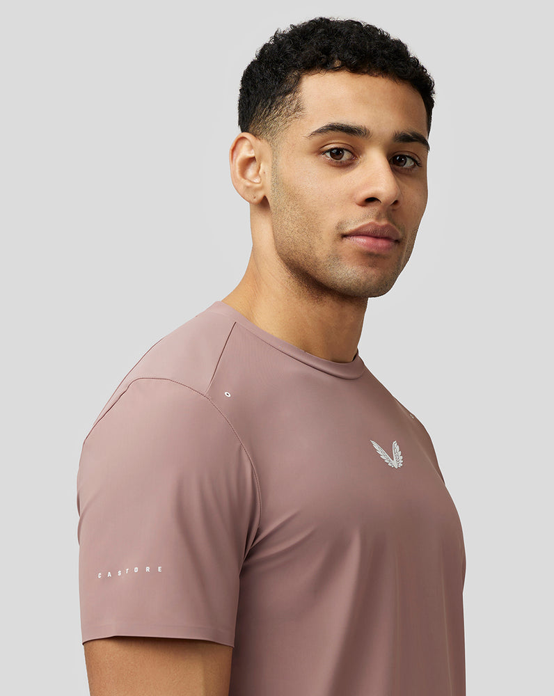 Castore Zone Ventilation Training T-Shirt Peach Clay | 14QBYZMCL